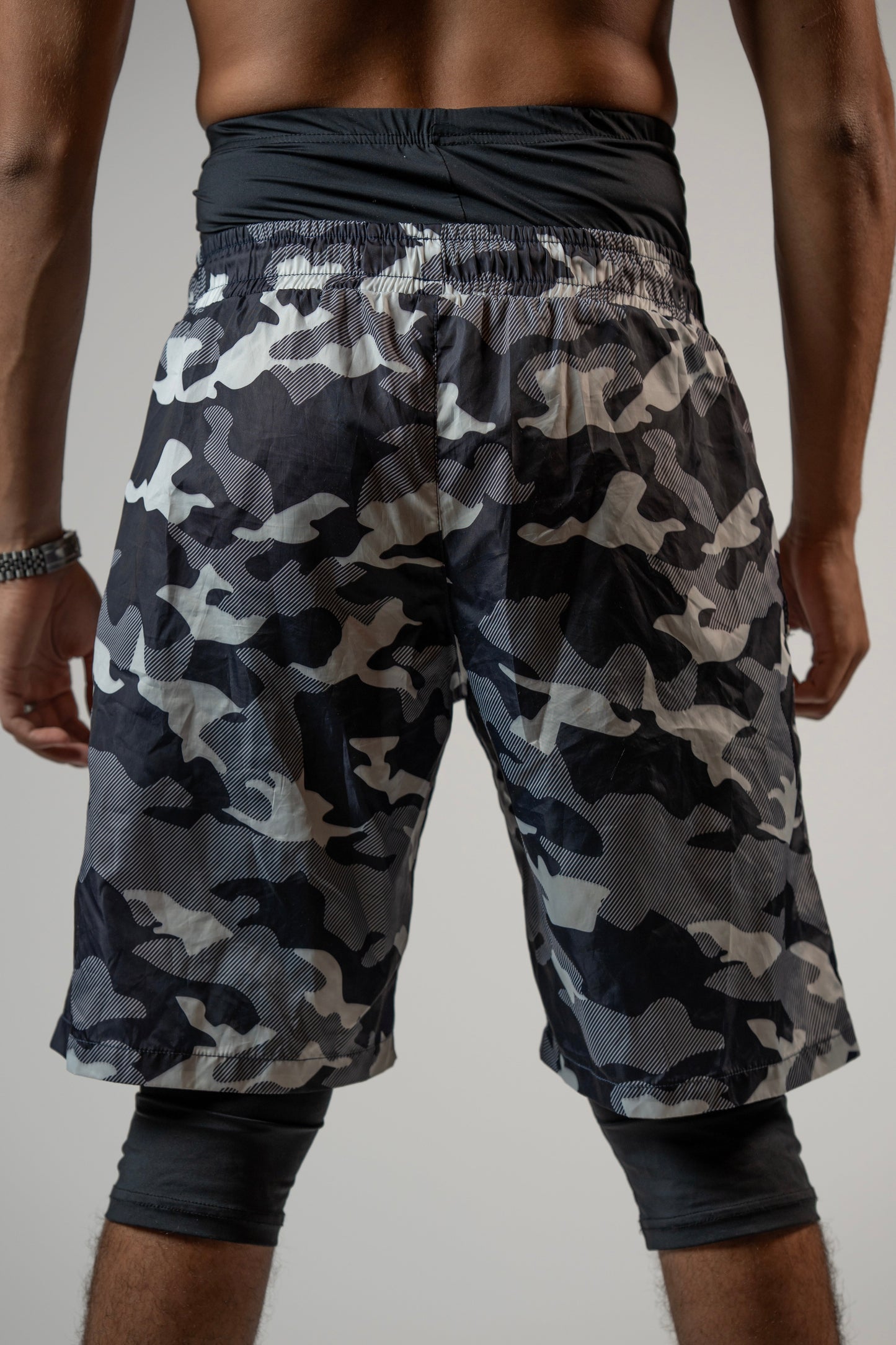 Awrah Cover Shorts - Camouflage